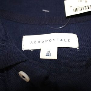 Aeropostale Navy Blue Polo Shirt – Men’s Medium – NWT 100% Cotton